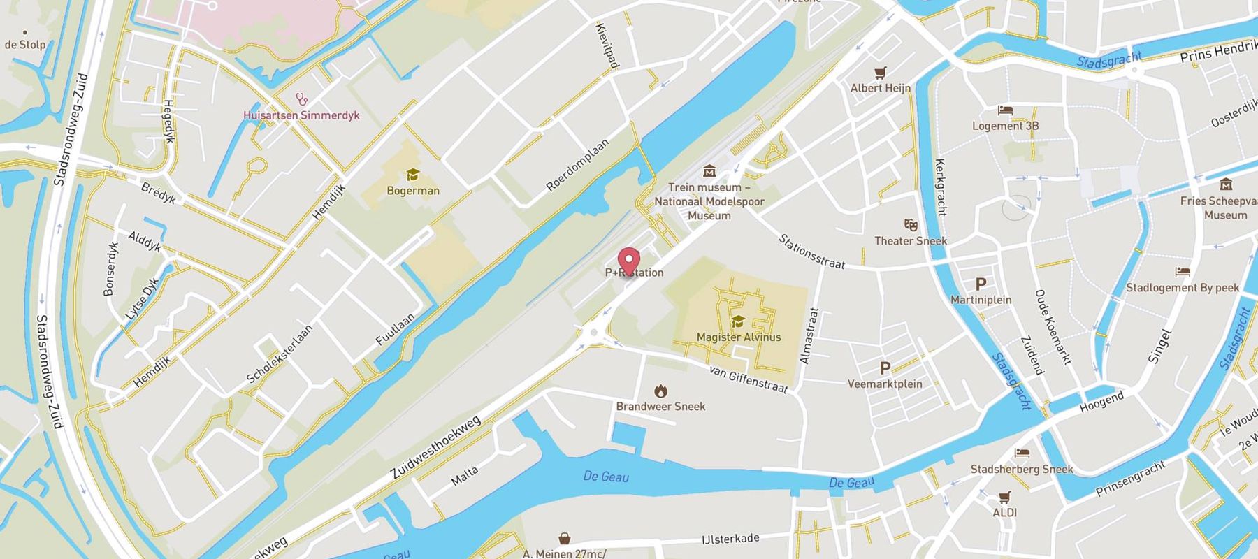 Argos Tankstation Sneek map