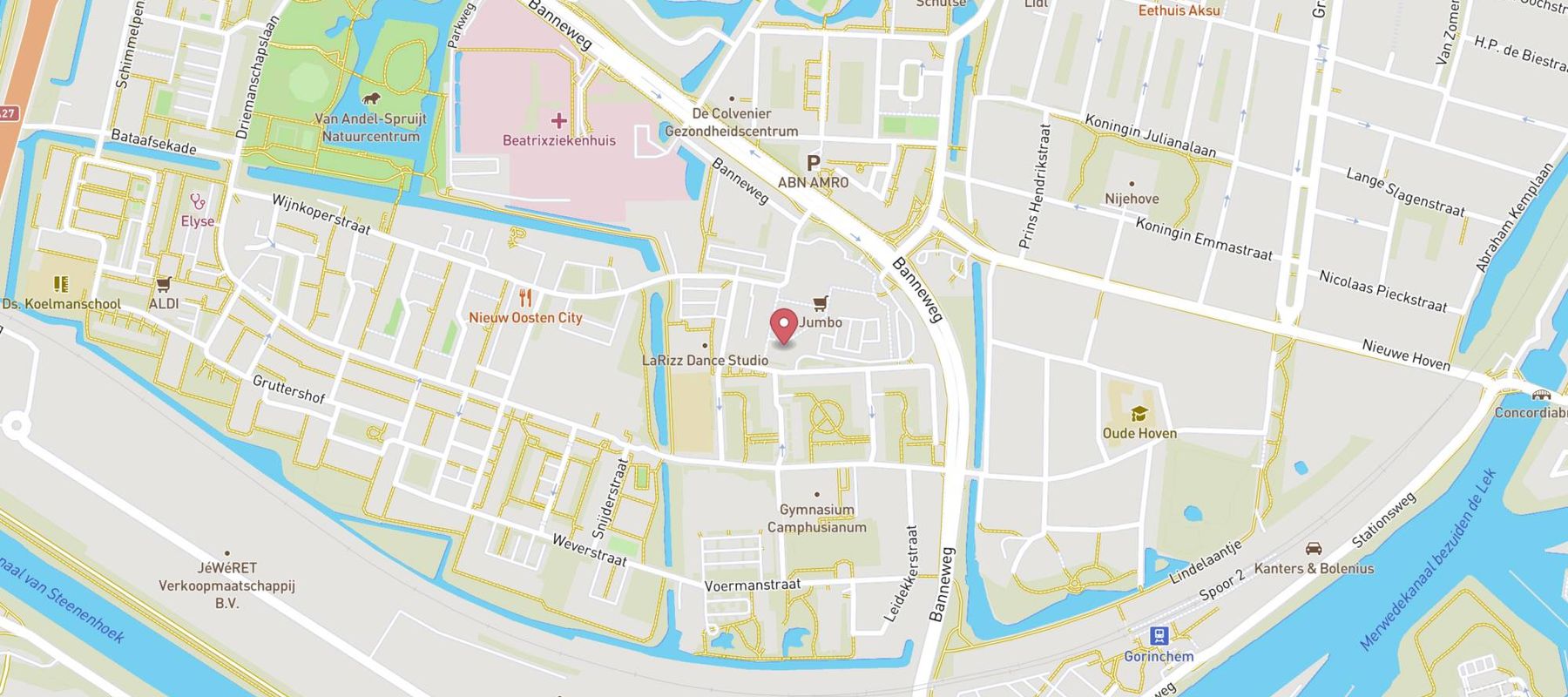 Blokker Gorinchem map