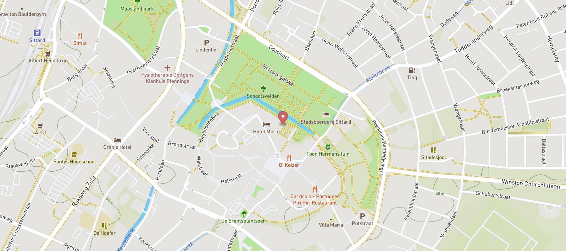 Restaurant George's map
