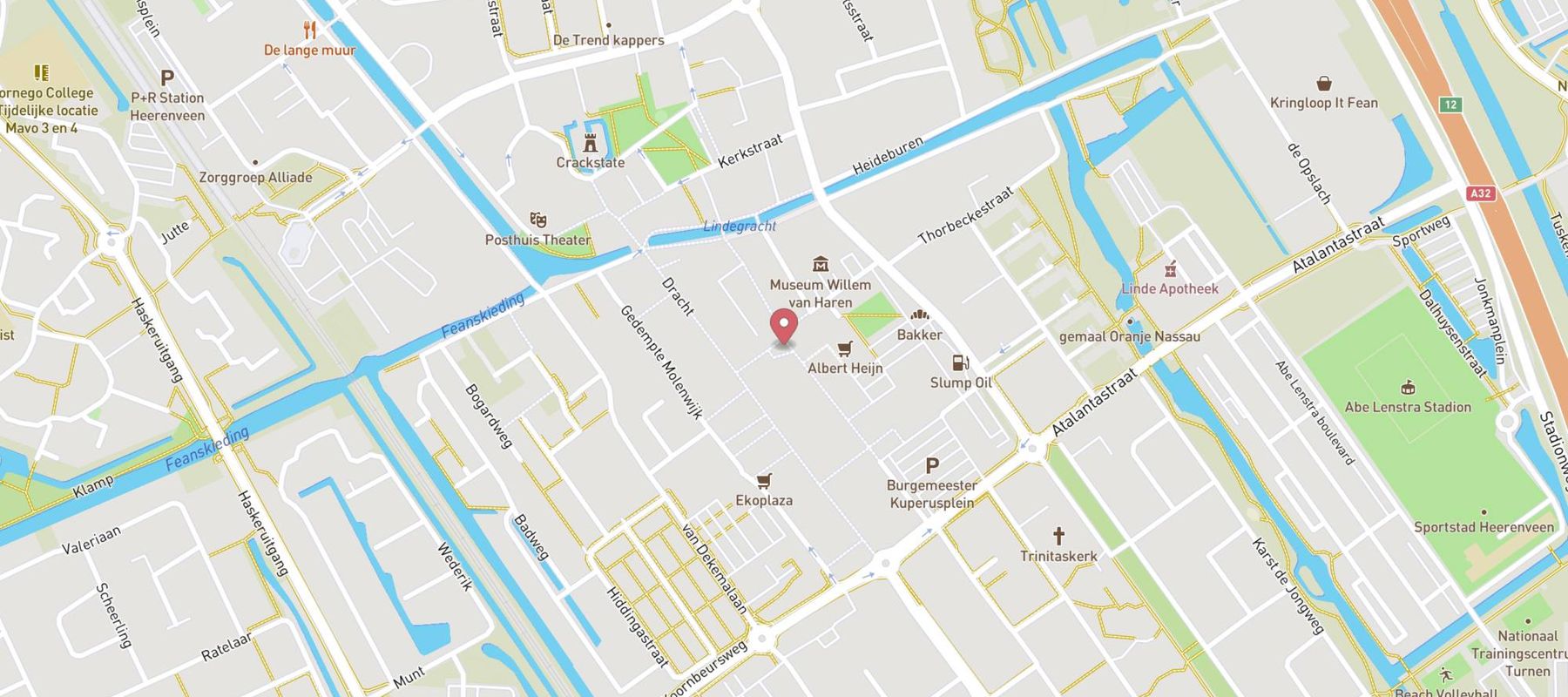 Pearle Opticiens Heerenveen map