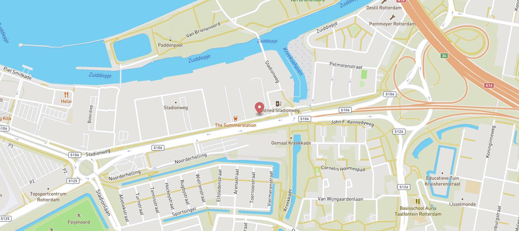 Loogman Rotterdam map