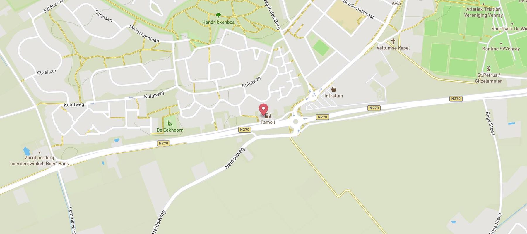 Tamoil Express Venray map