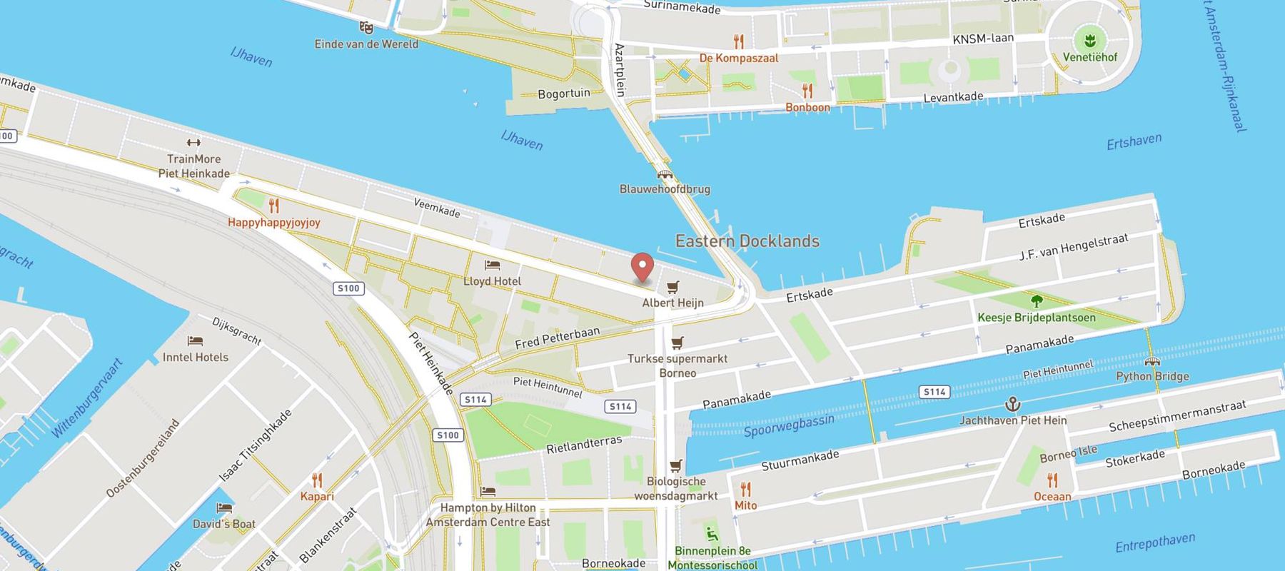 Pearle Opticiens Amsterdam - Oostelijke Handelskade map