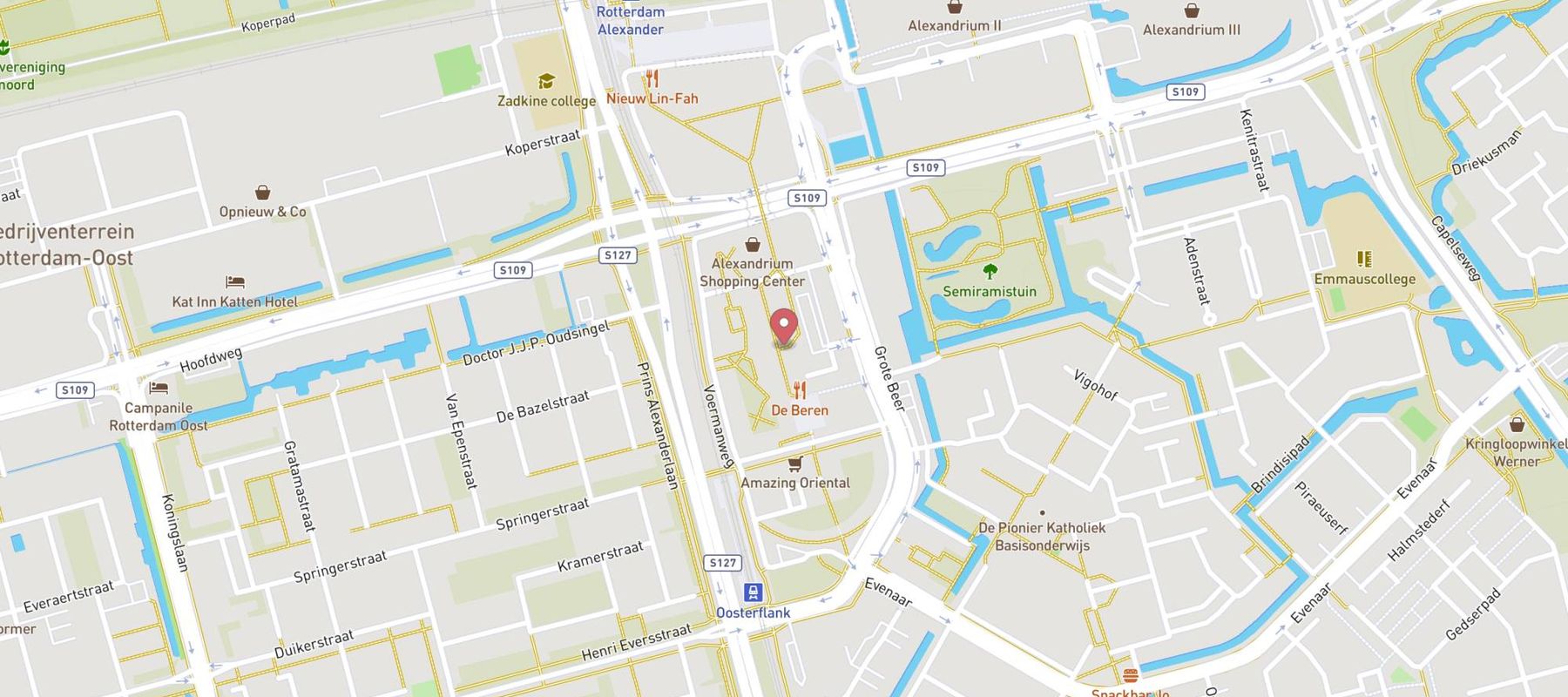 Dunkin' Alexandrium map