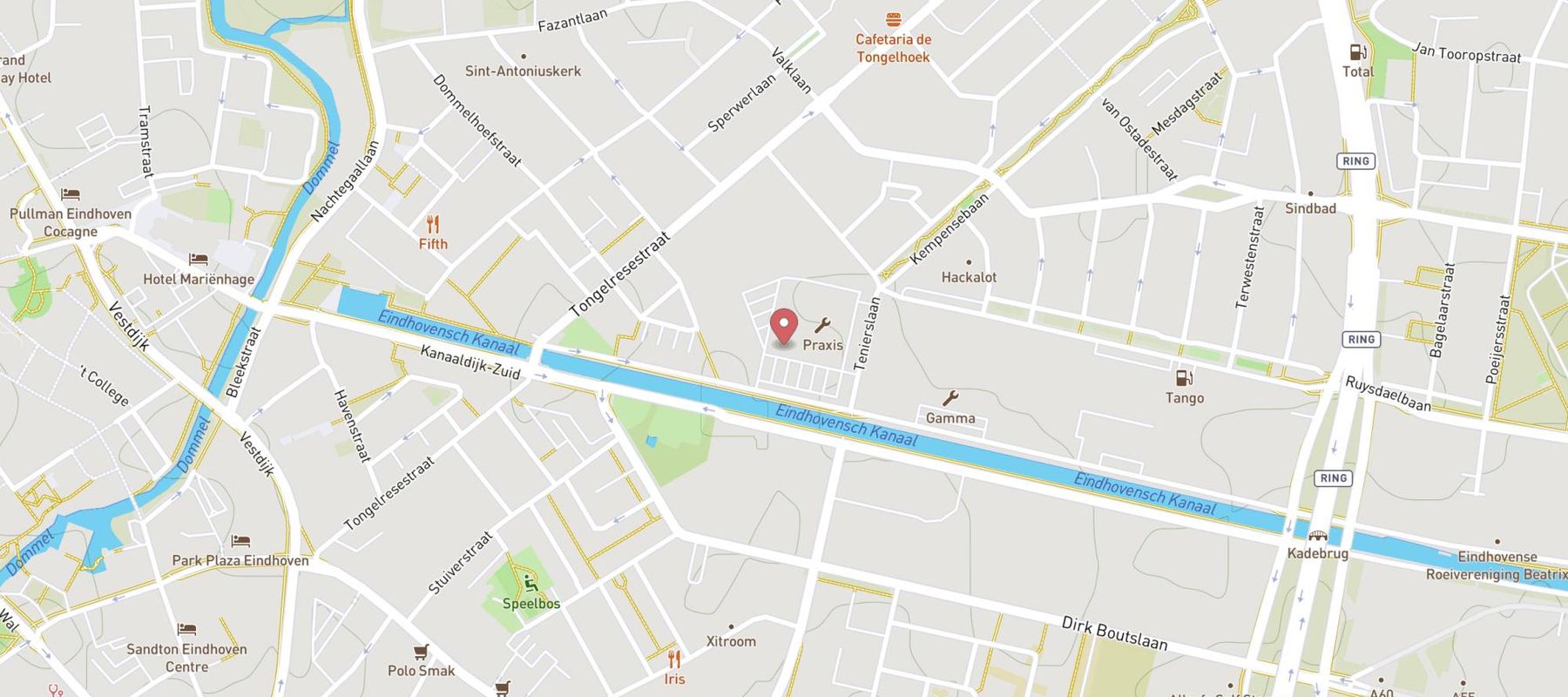 Leen Bakker map