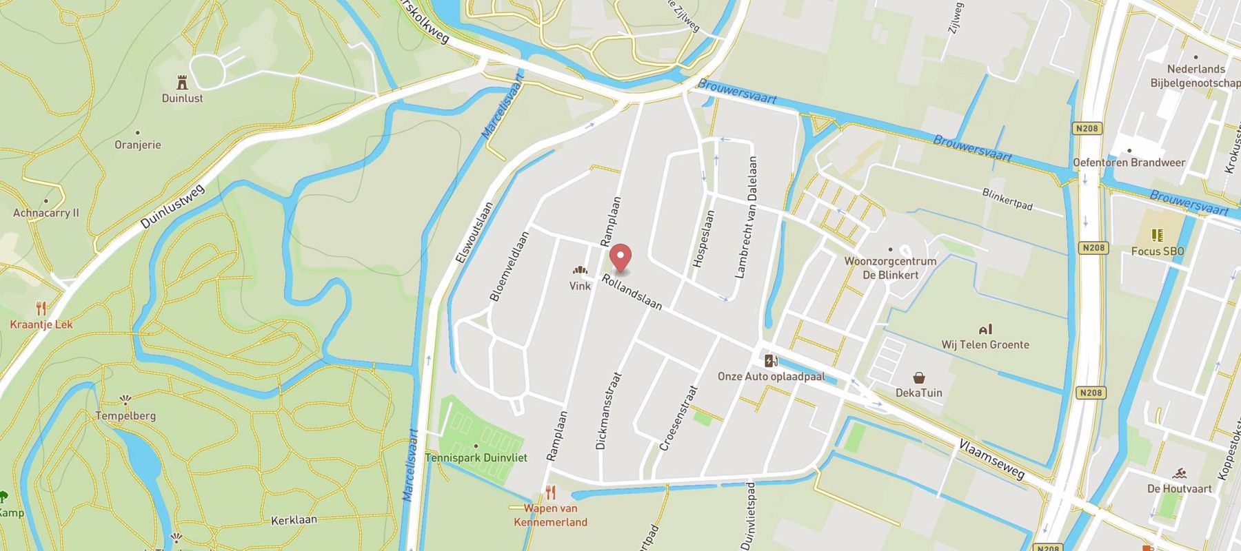 DekaMarkt Haarlem map