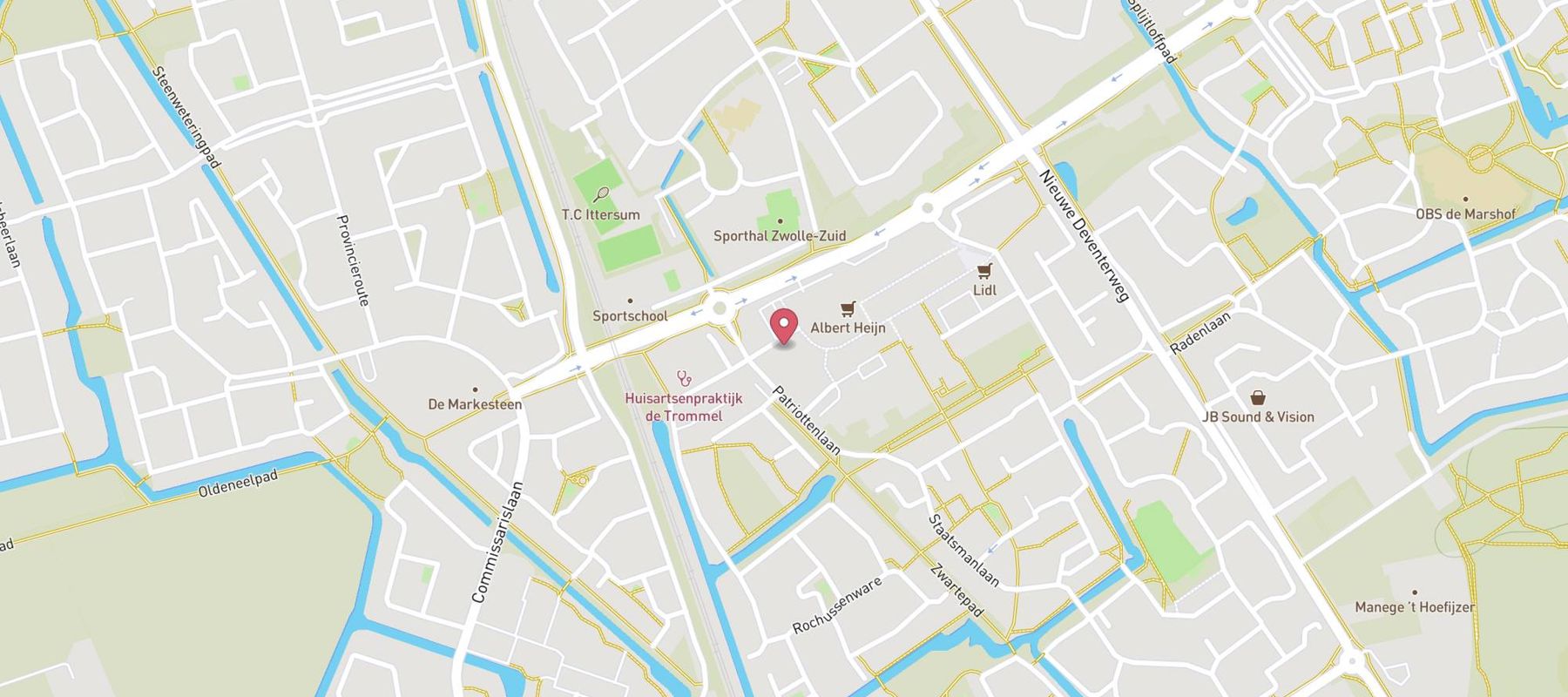 Expert Zwolle - Vanaf 1 april geopend in Zwolle Zuid en Stadshagen map