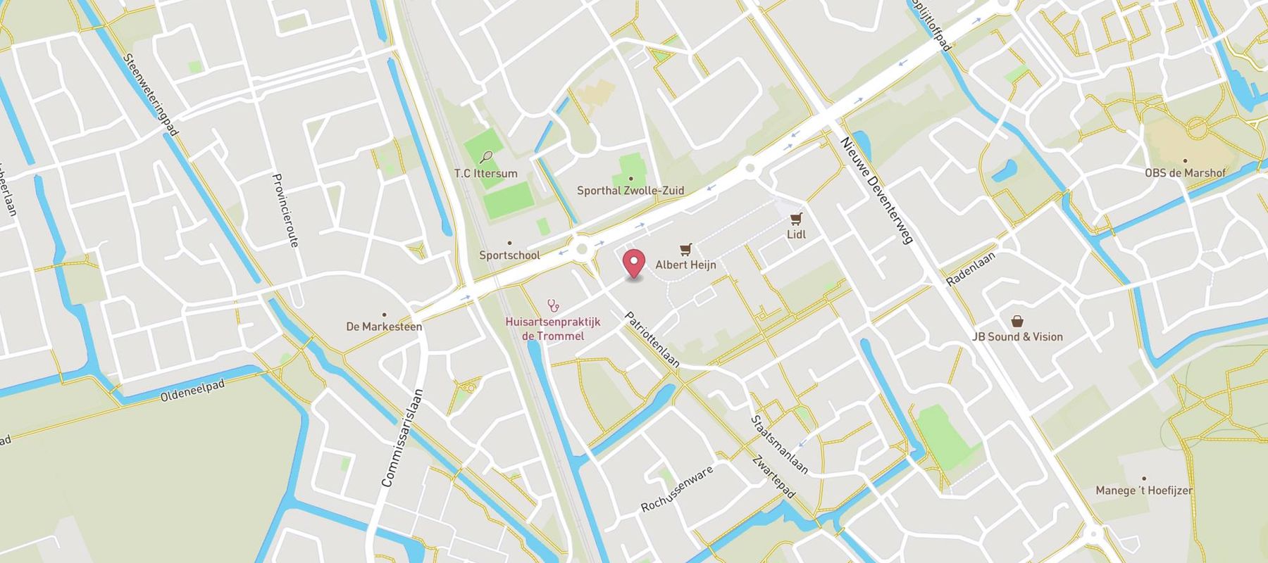 Expert Zwolle - Vanaf 1 april geopend in Zwolle Zuid en Stadshagen map