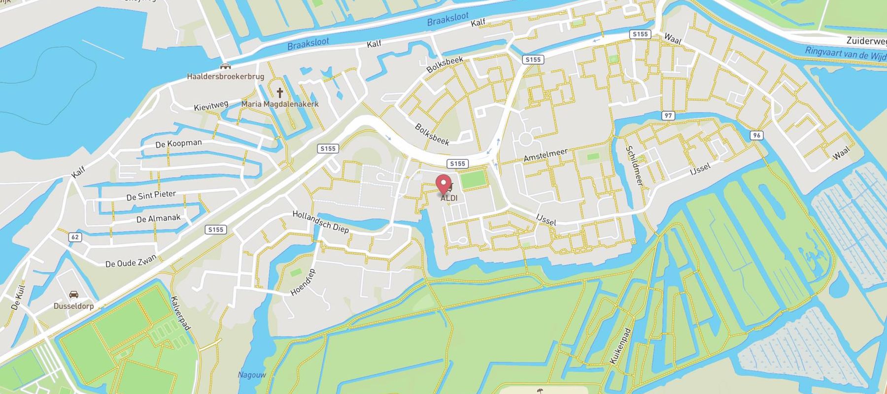 DekaMarkt Zaandam map