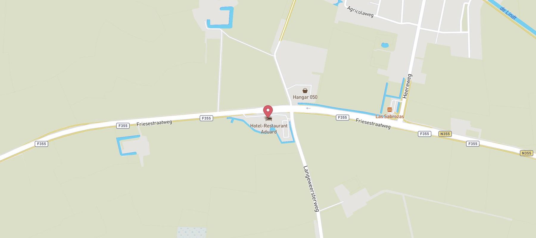 Best Western Plus Hotel Restaurant Aduard map