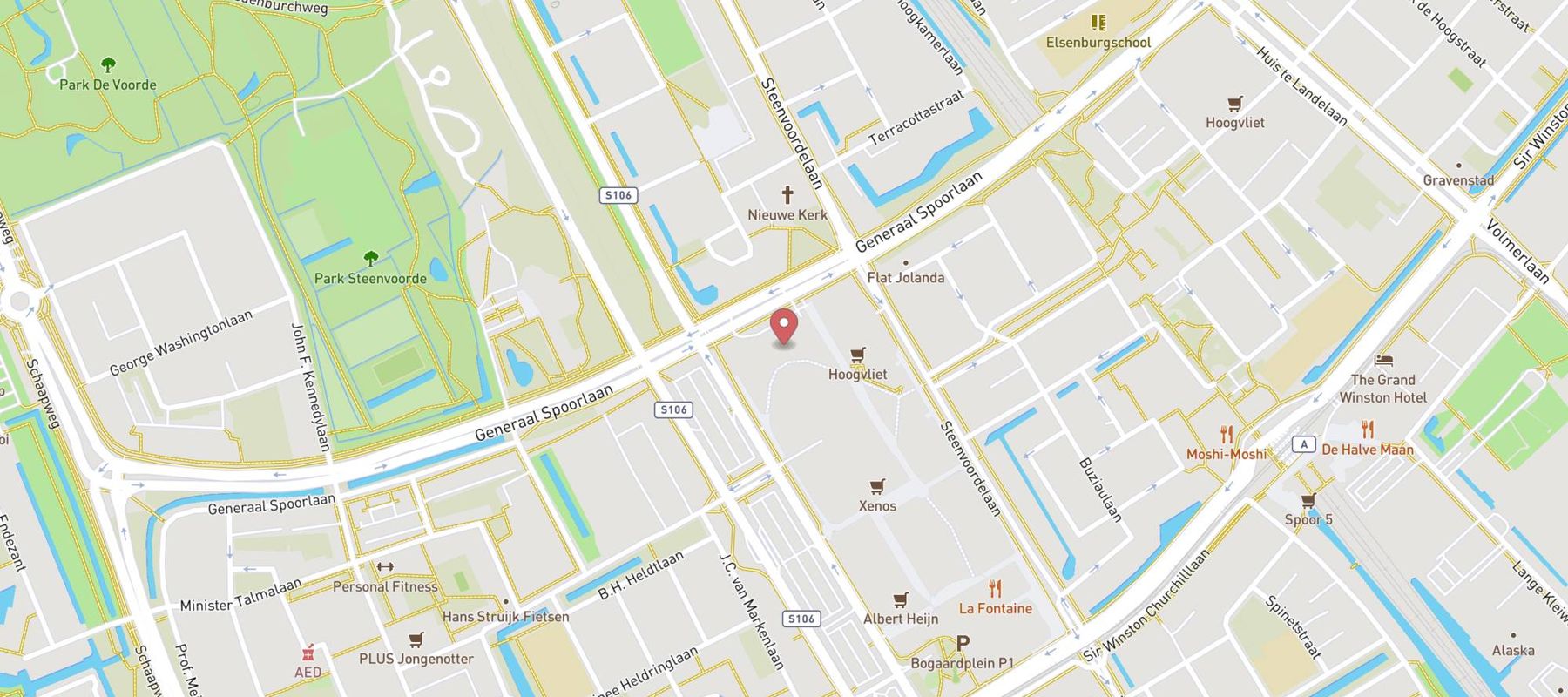 Pearle Opticiens Rijswijk - Pr. Willem Alexander Promenade map