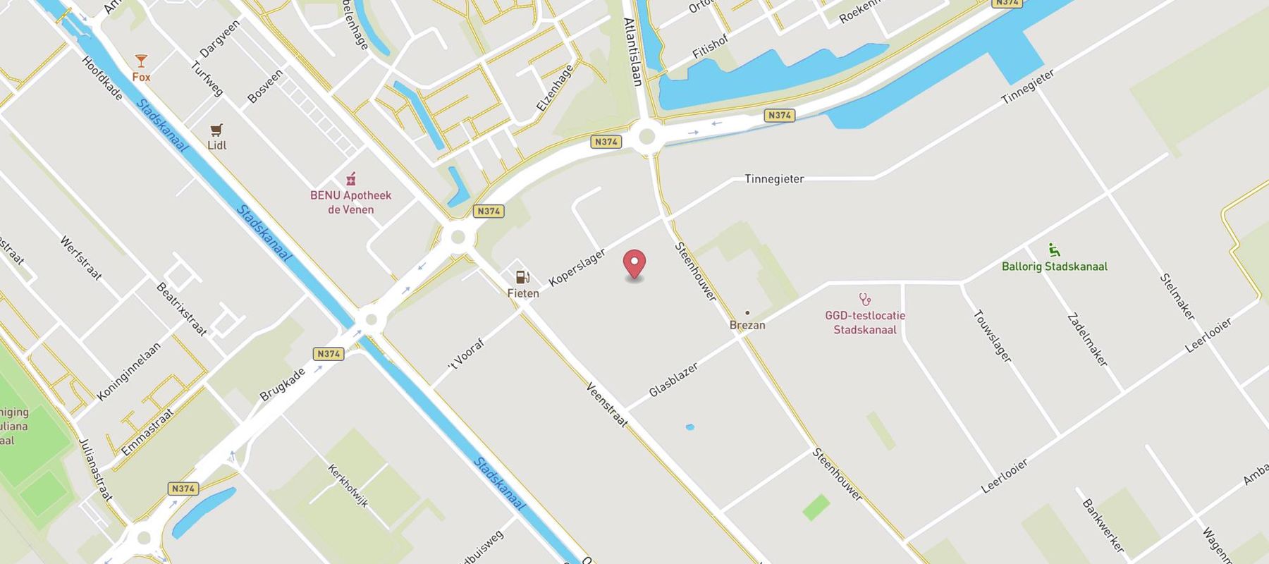 GAMMA bouwmarkt Stadskanaal map