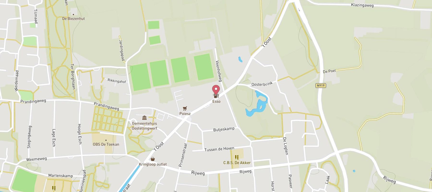 Tamoil map