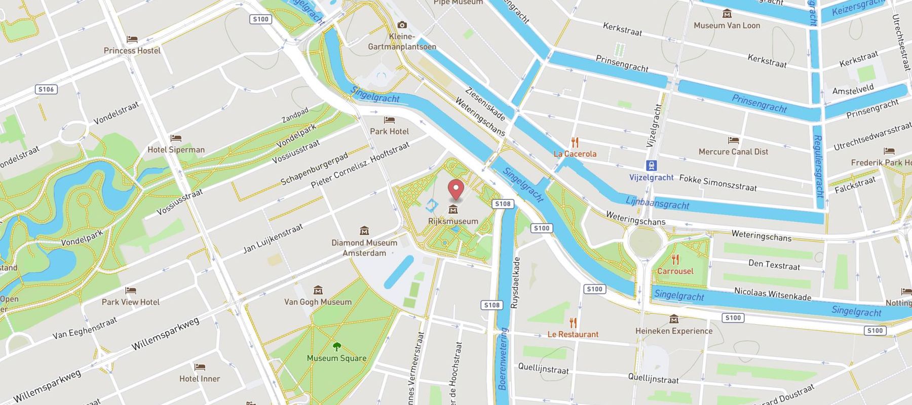 Rijksmuseum map