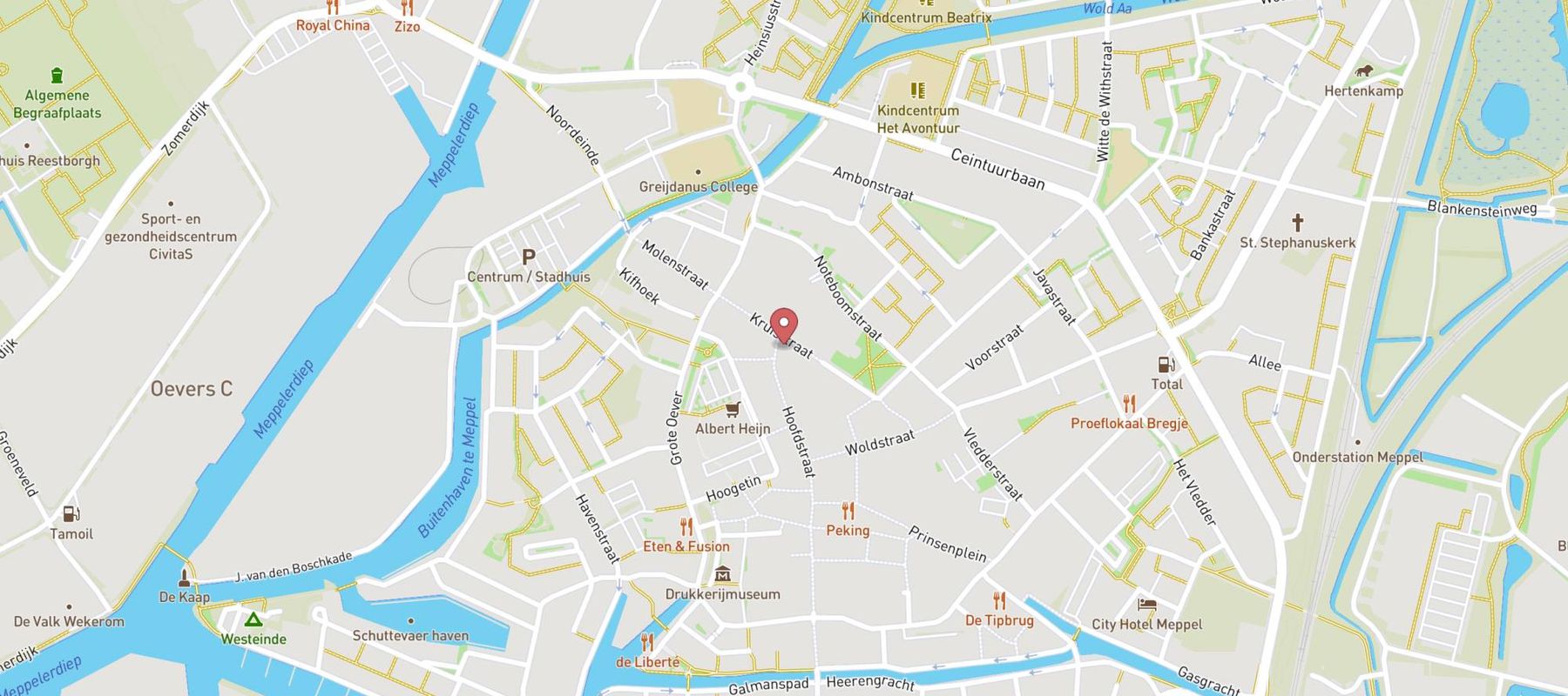 ANWB winkel Meppel map
