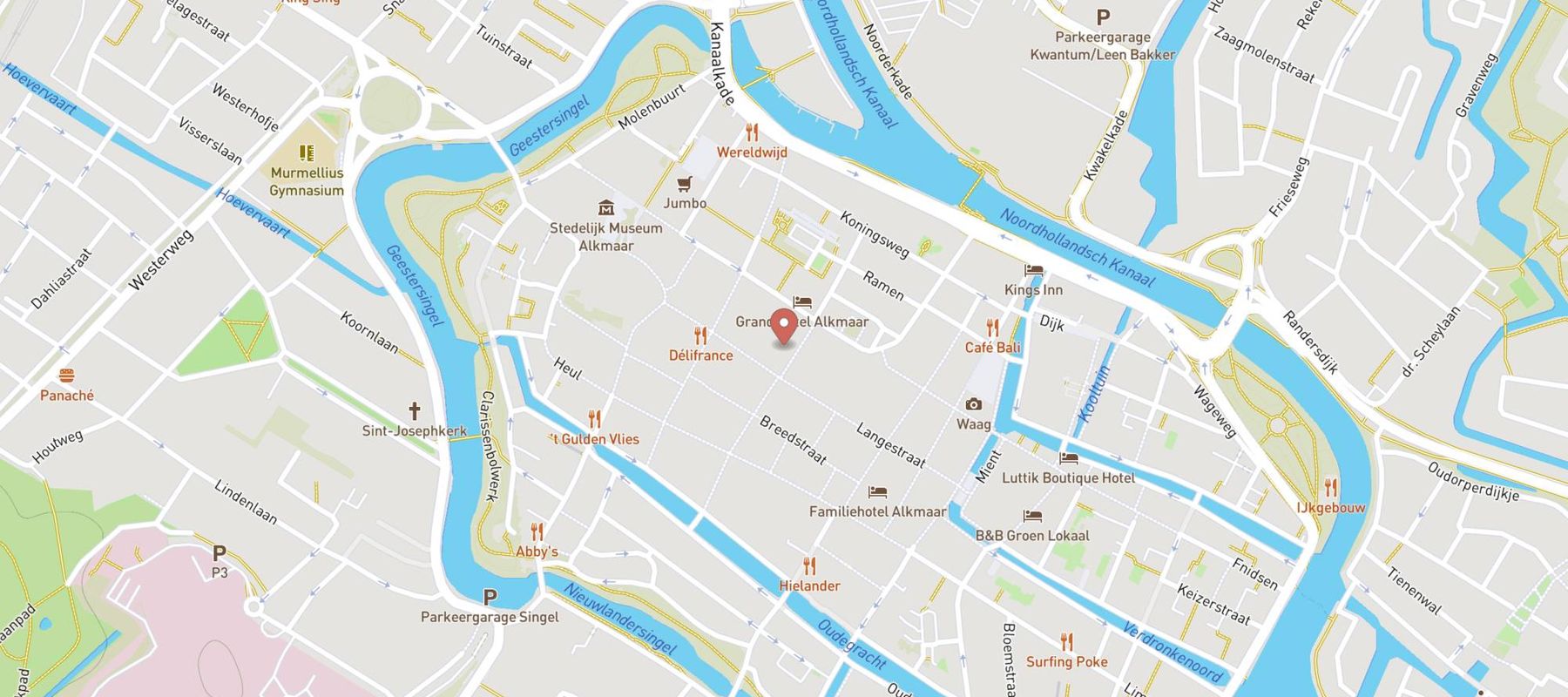 HEMA Alkmaar map