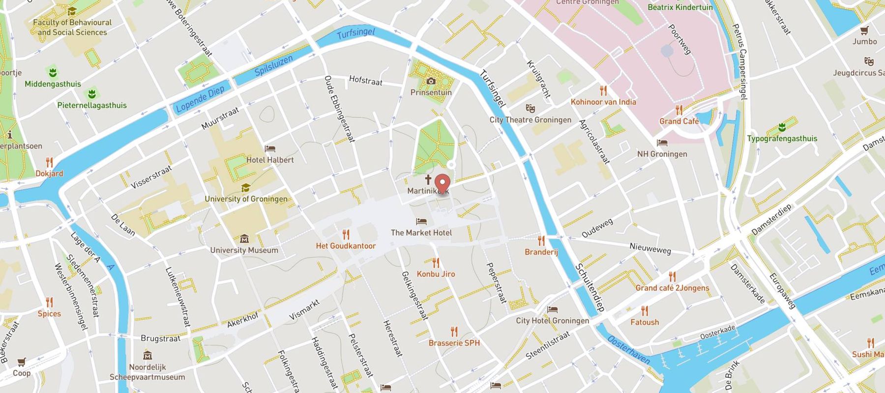 Feithhuis map