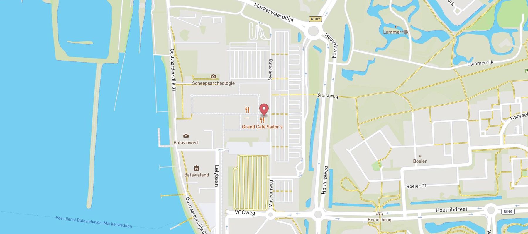 G-Star RAW Store Outlet map