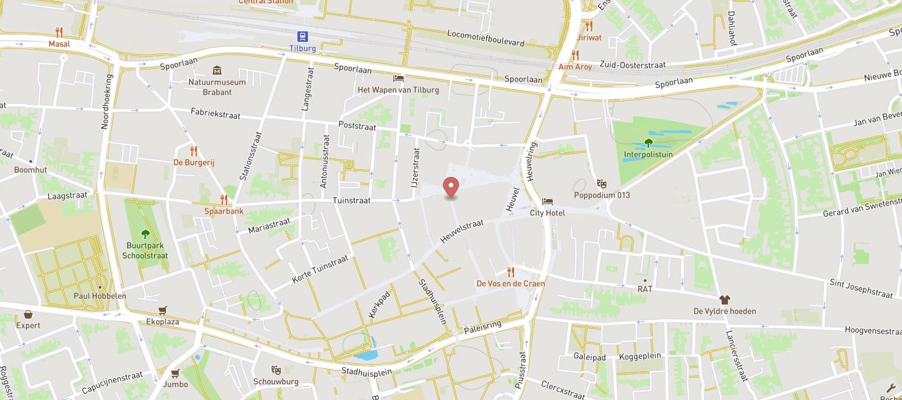Levi's® Tilburg map
