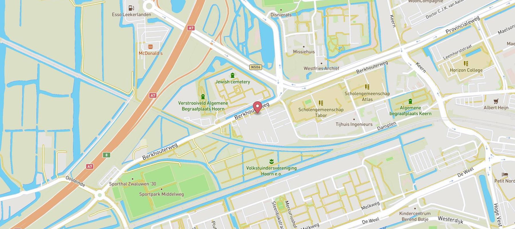 Argos Hoorn map