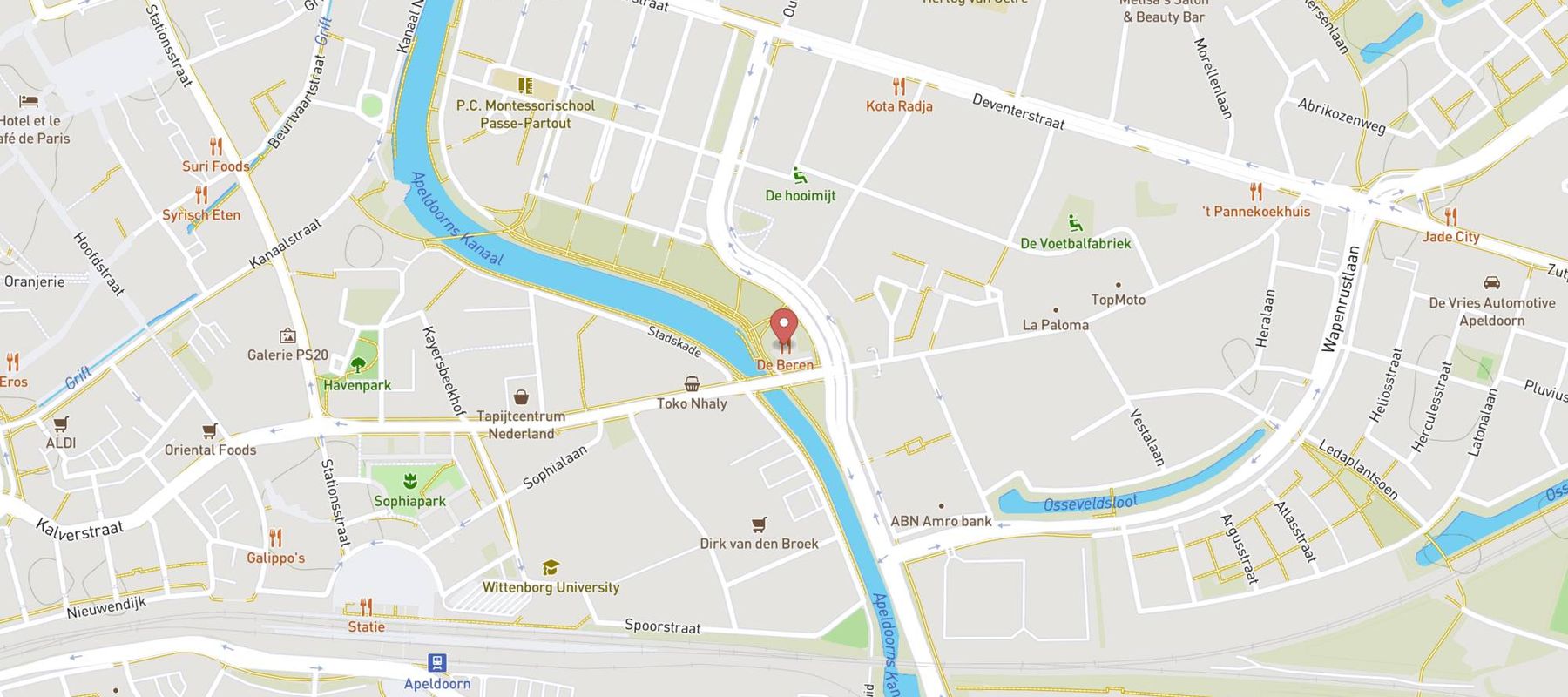 De Beren map