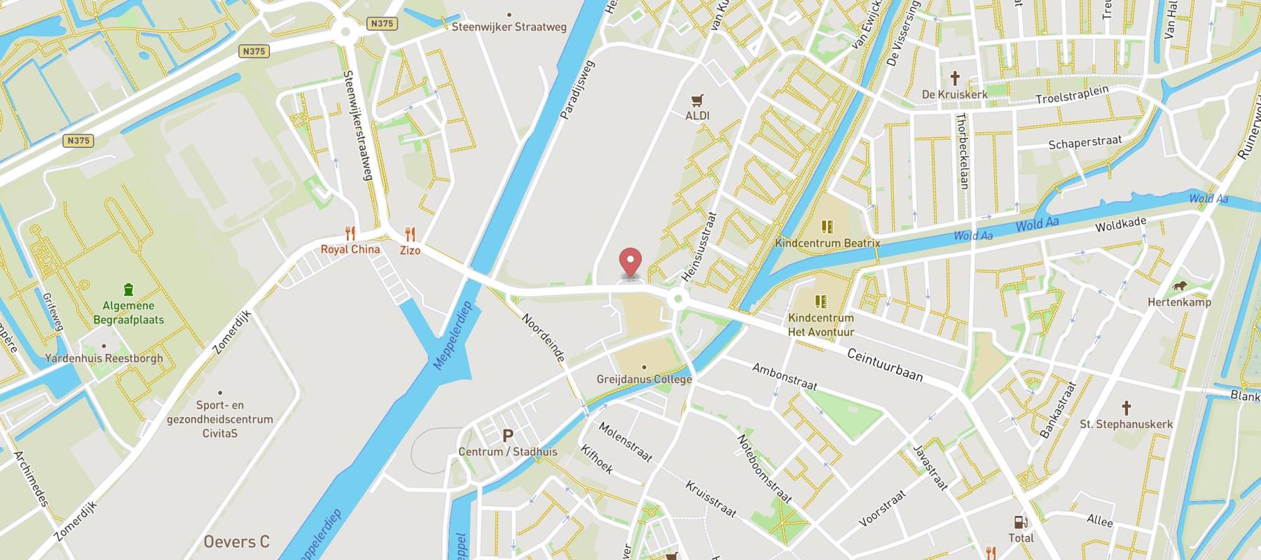 Esso Tankstation map