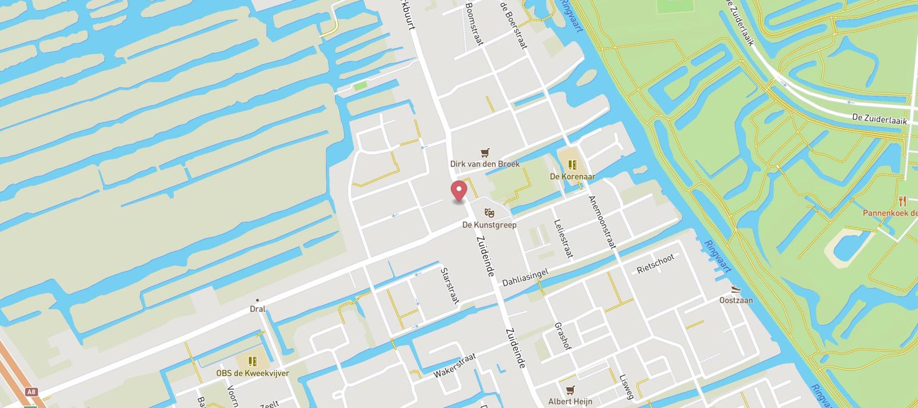 HEMA Oostzaan map