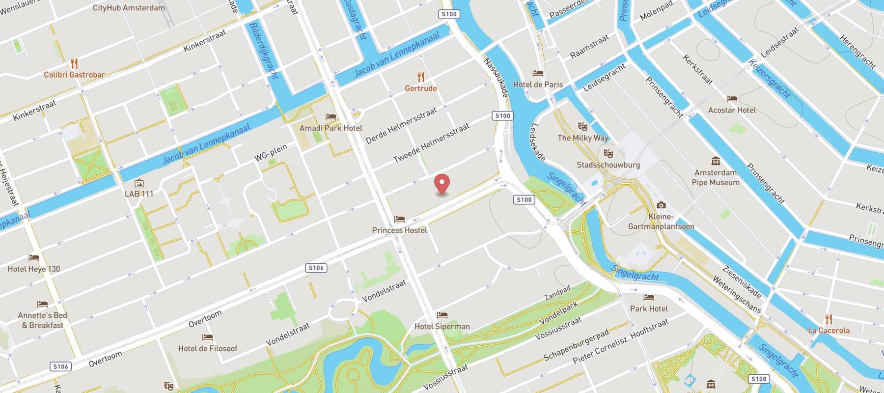 Kwik-Fit Amsterdam map