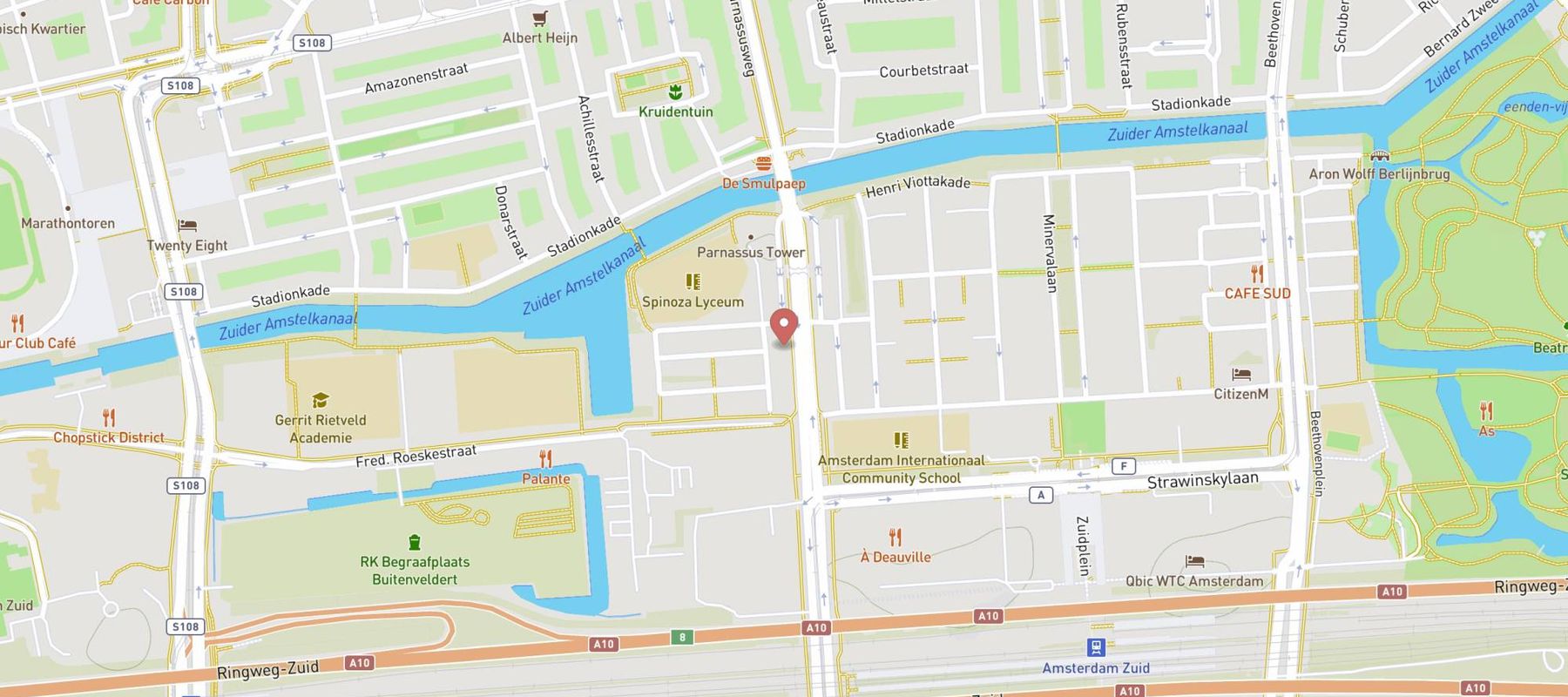 Kamera Express Amsterdam map