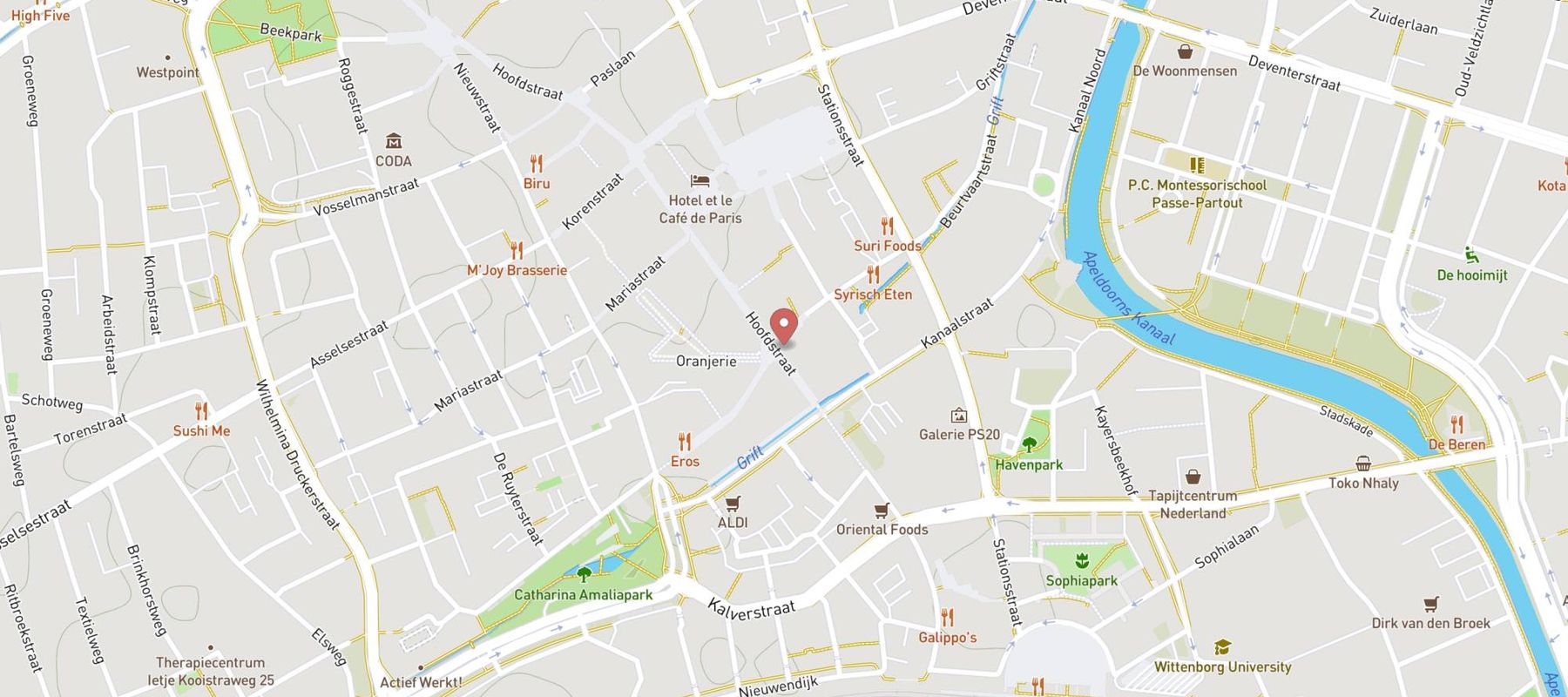 Distrikt Nørrebro map