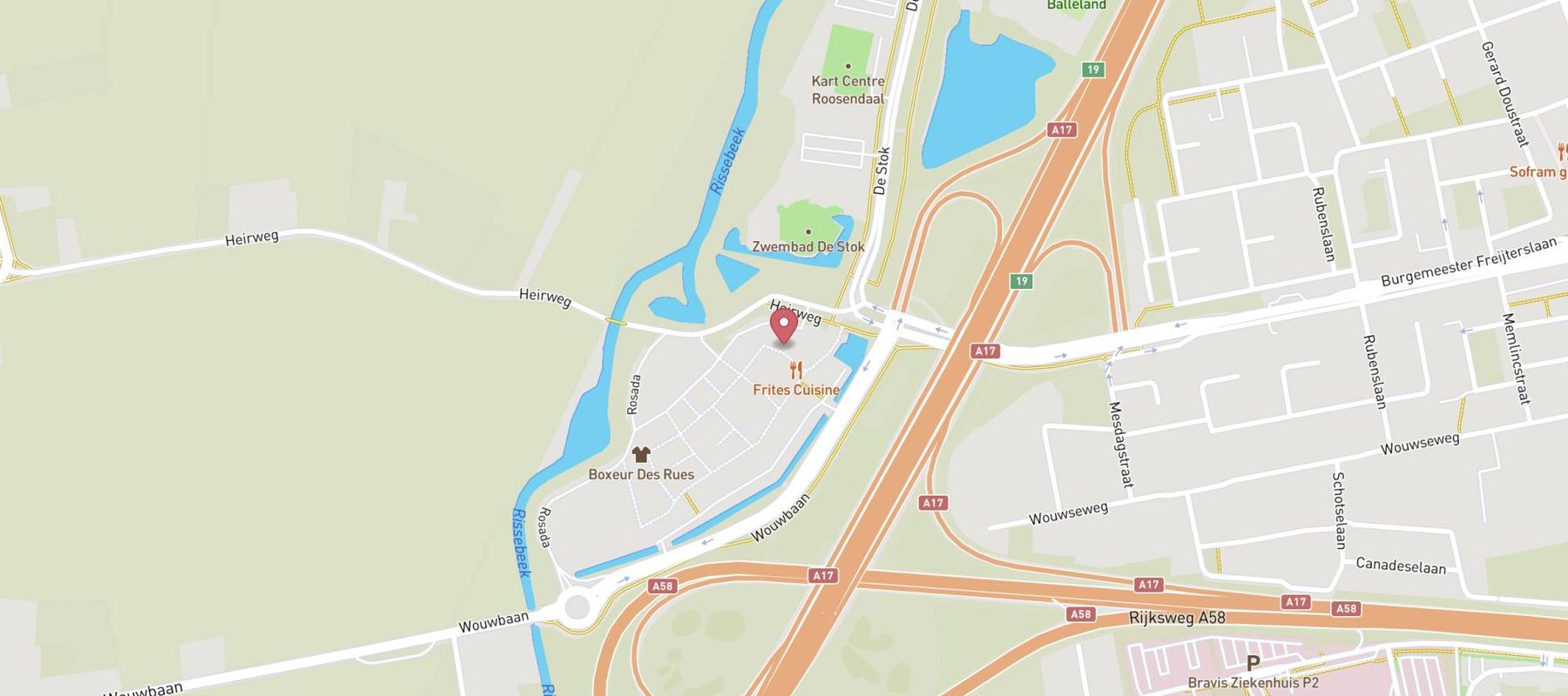 Marlies Dekkers Outlet Store Roosendaal map