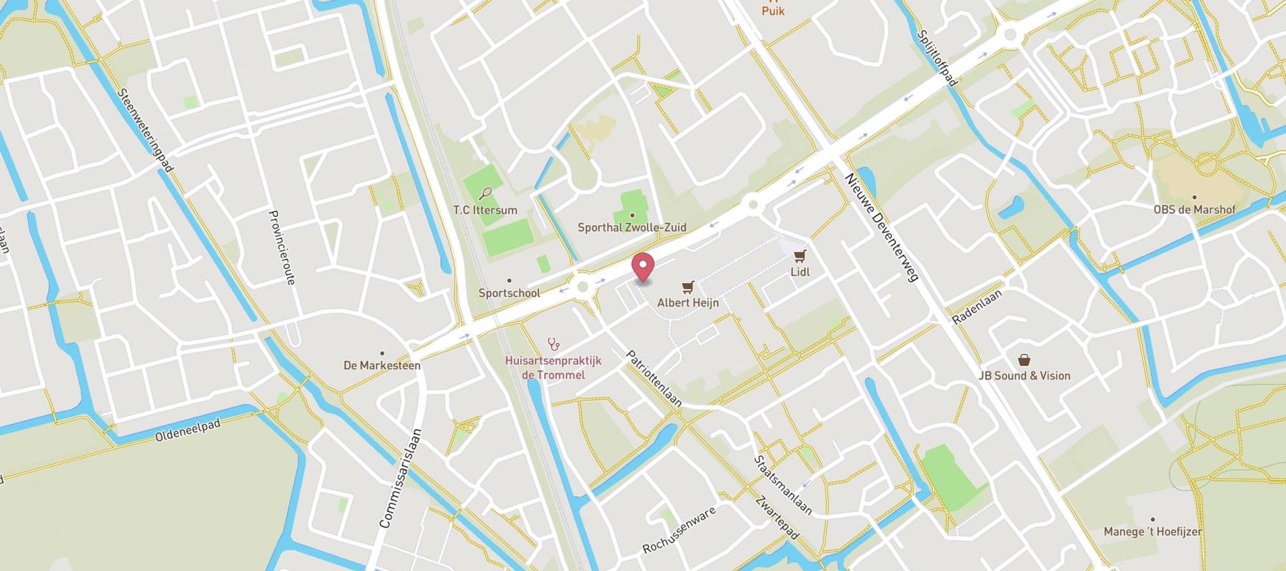 China Palace | Chinees-Japans Restaurant Zwolle map