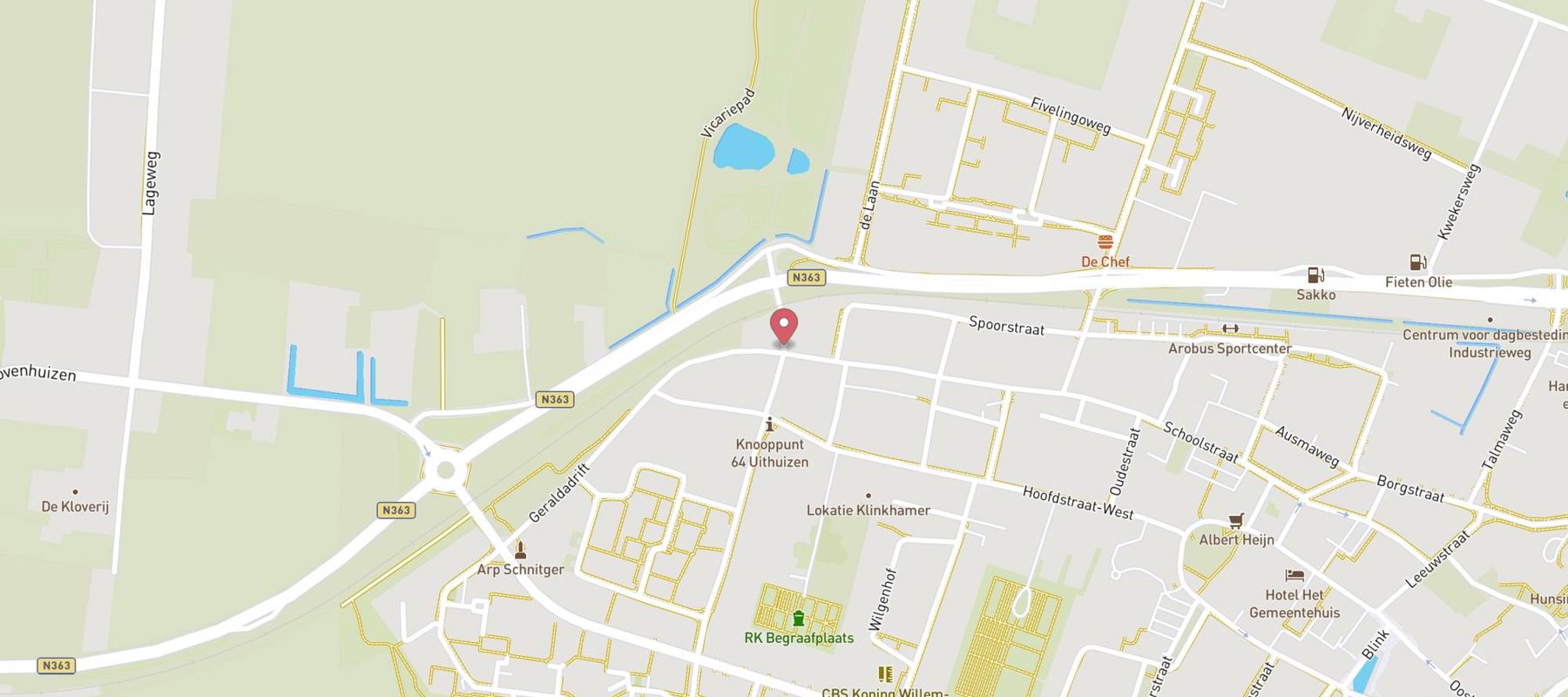 Tamoil Express Uithuizen Geraldrift map