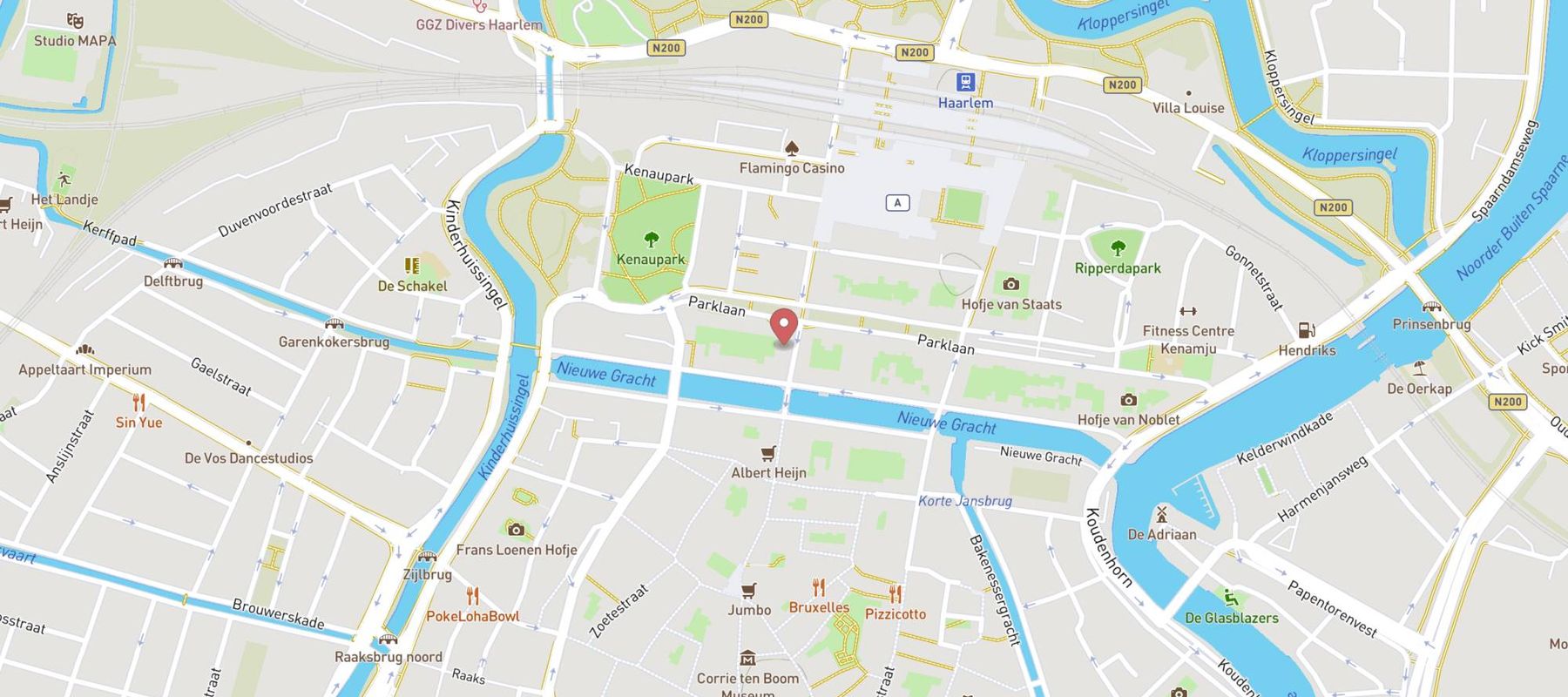 De Pizzabakkers Haarlem map