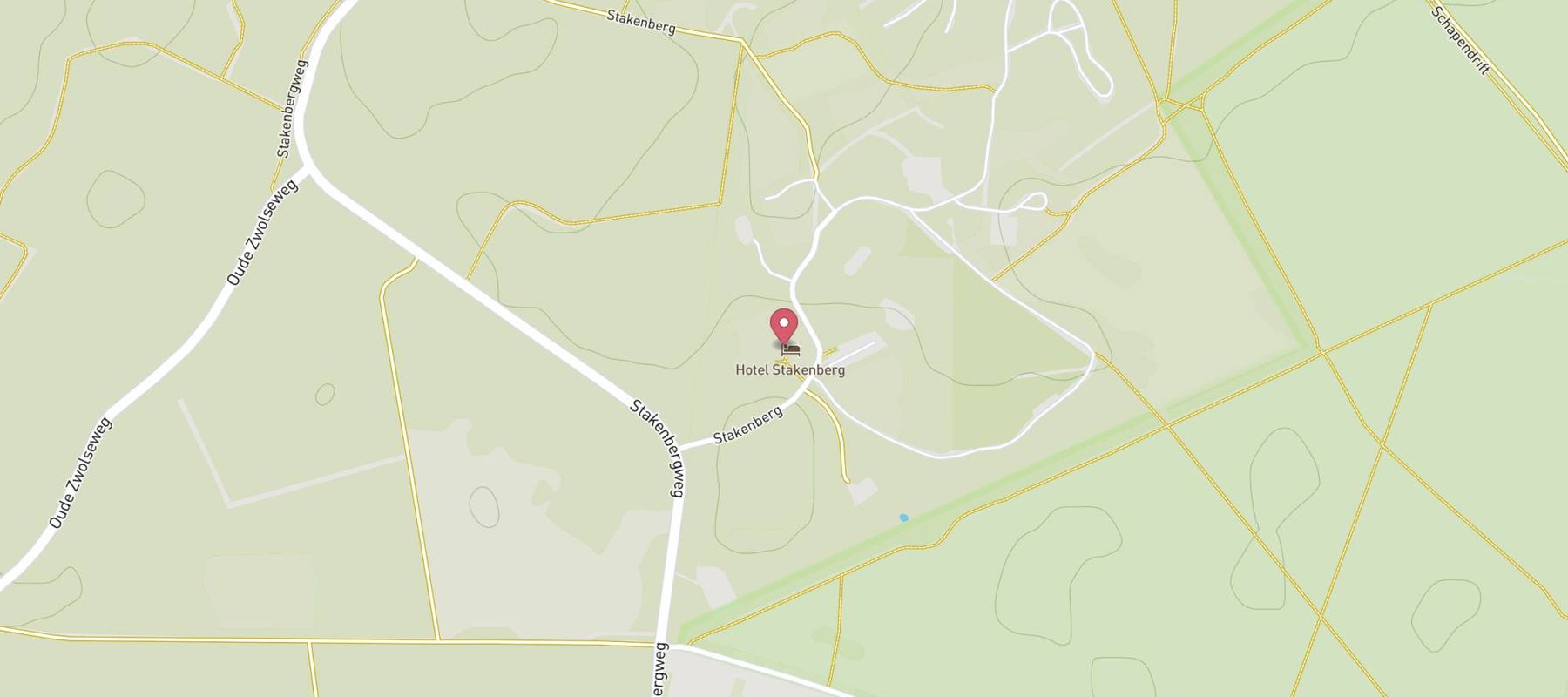 Landgoedhotel Stakenberg map