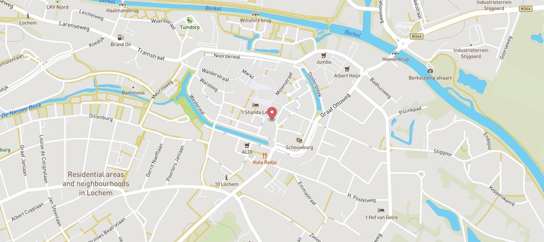 Bakker Bart Lochem map