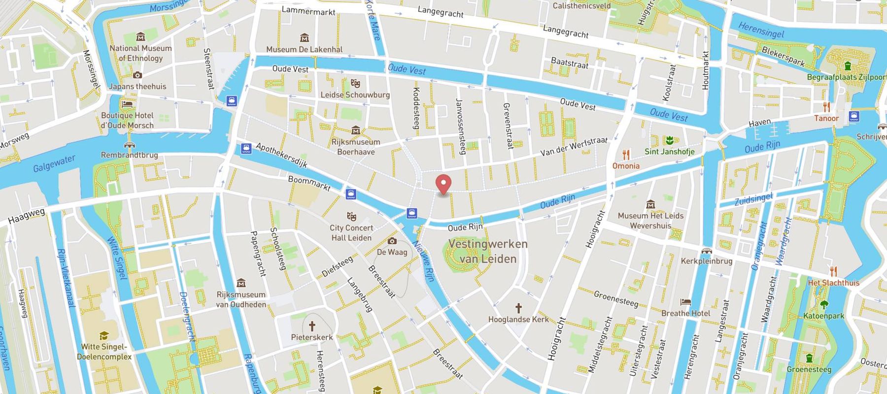 Lucardi Juwelier Leiden map