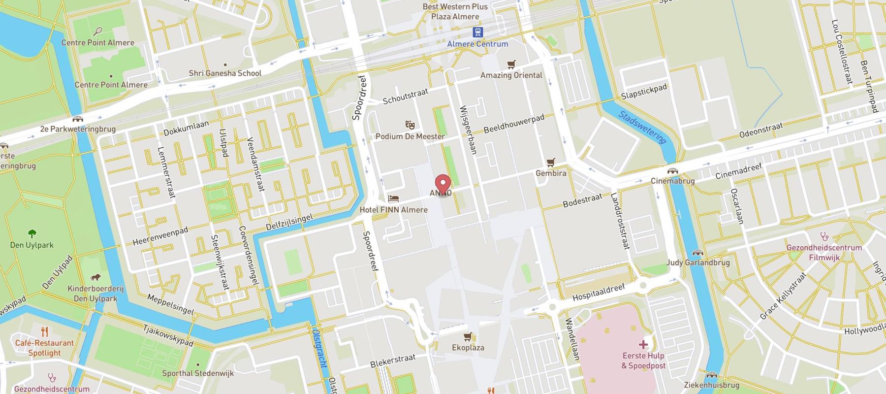 Le Baron map