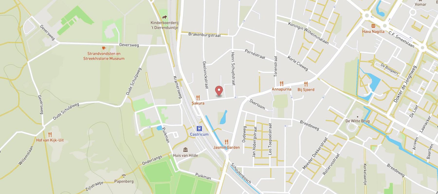 Kruidvat map
