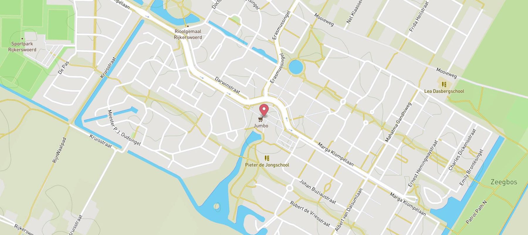 Kruidvat map