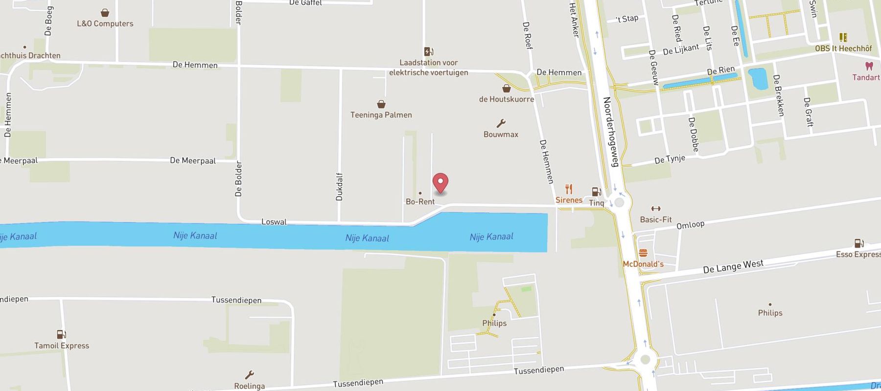 Bo-rent Drachten map