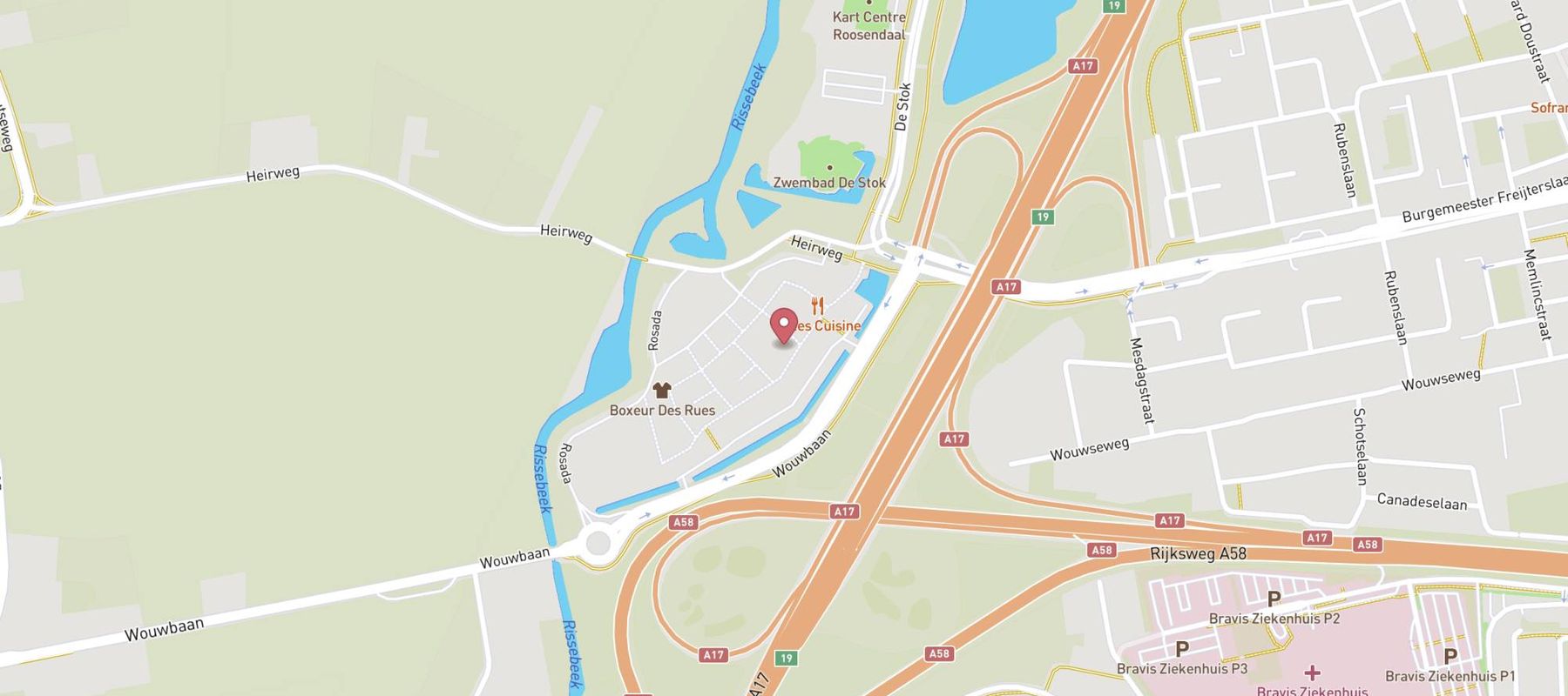 Villeroy & Boch Outlet Roosendaal map