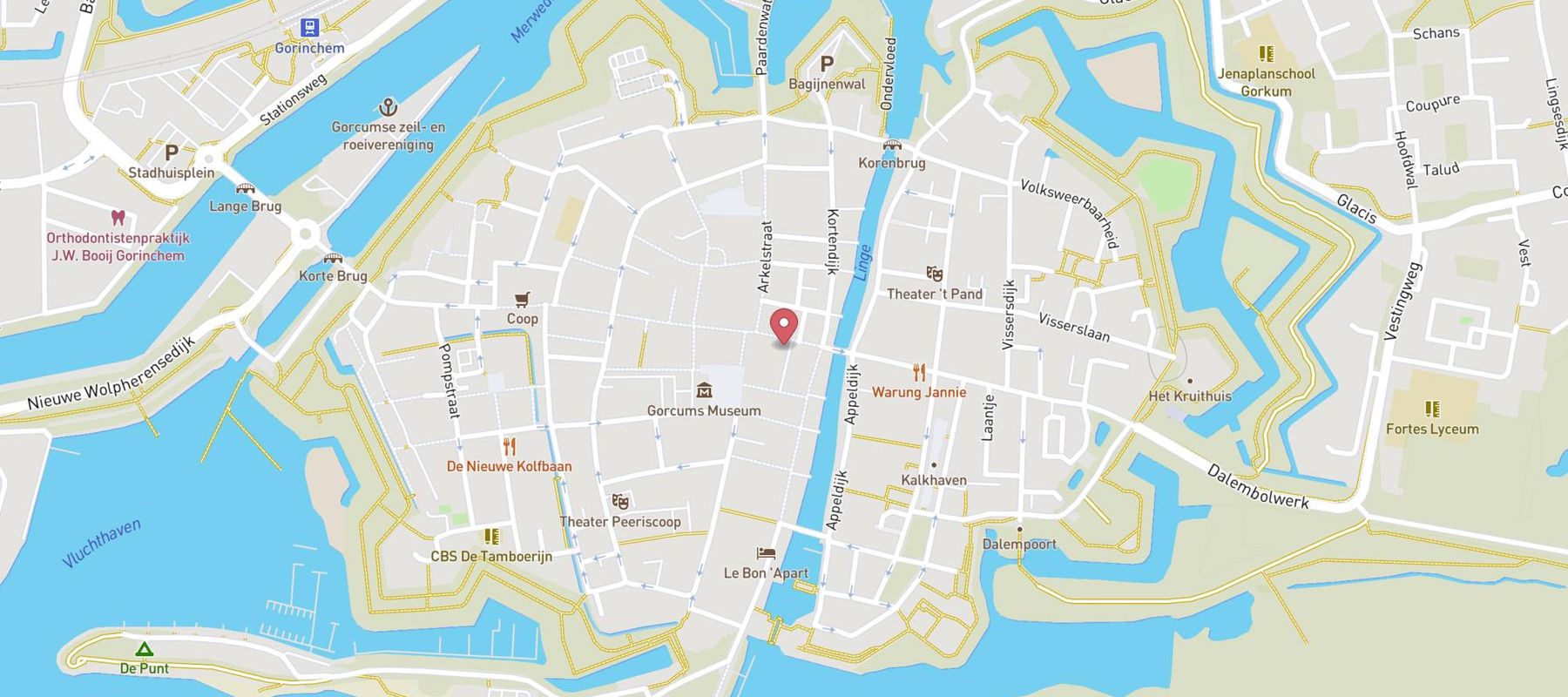 Kruidvat map