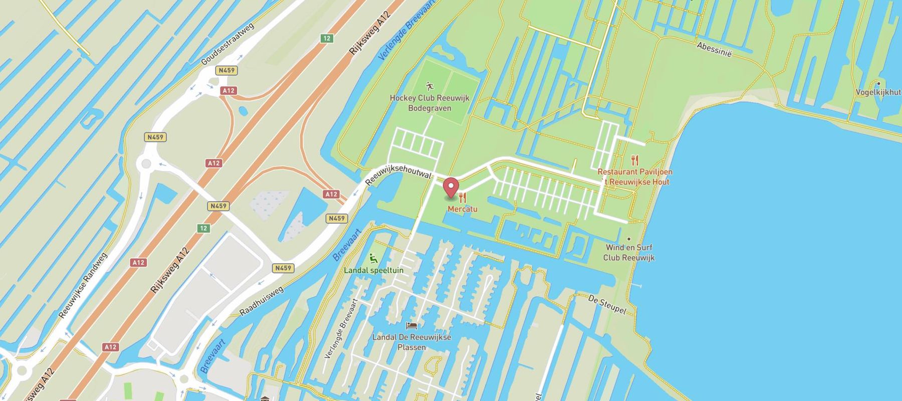 Landal De Reeuwijkse Plassen map