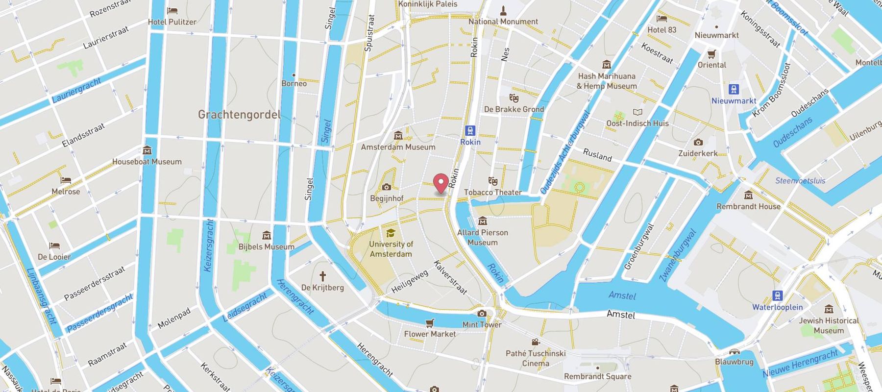 Hotel Pagi Amsterdam map