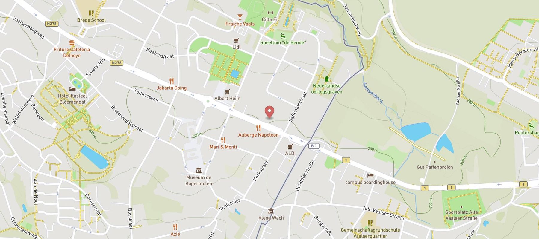 Action Vaals map