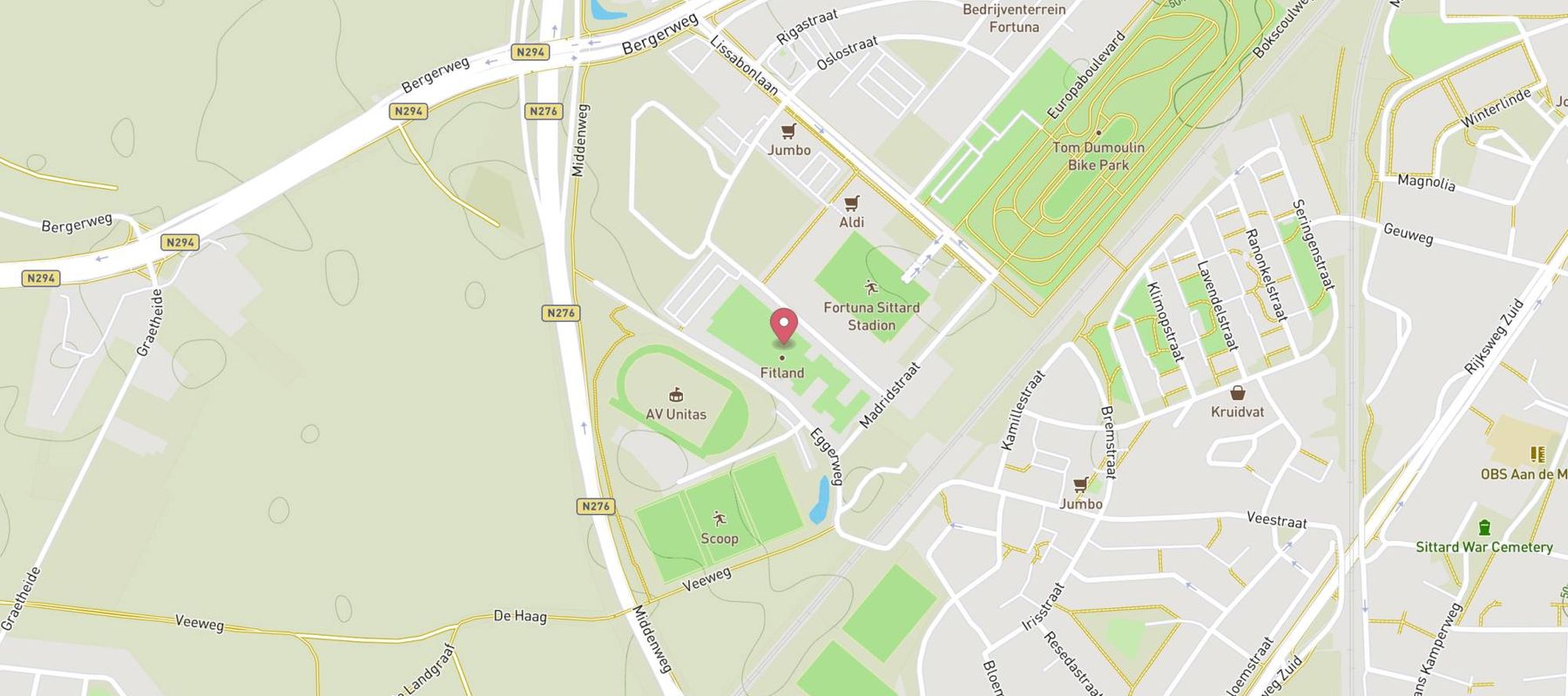 Fletcher Wellness-Hotel Sittard map