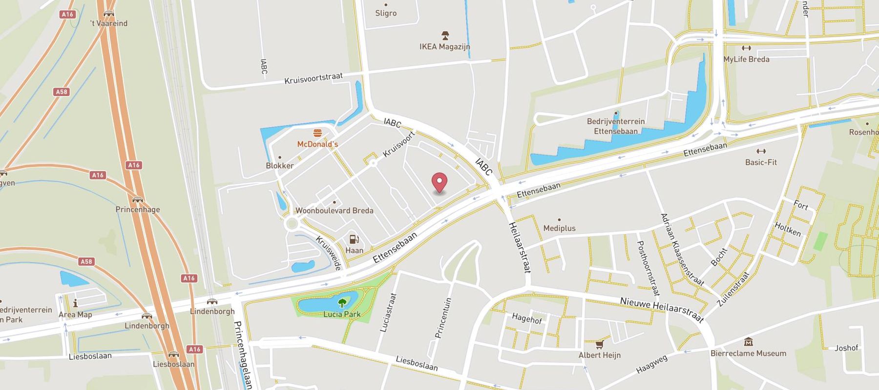 KFC map