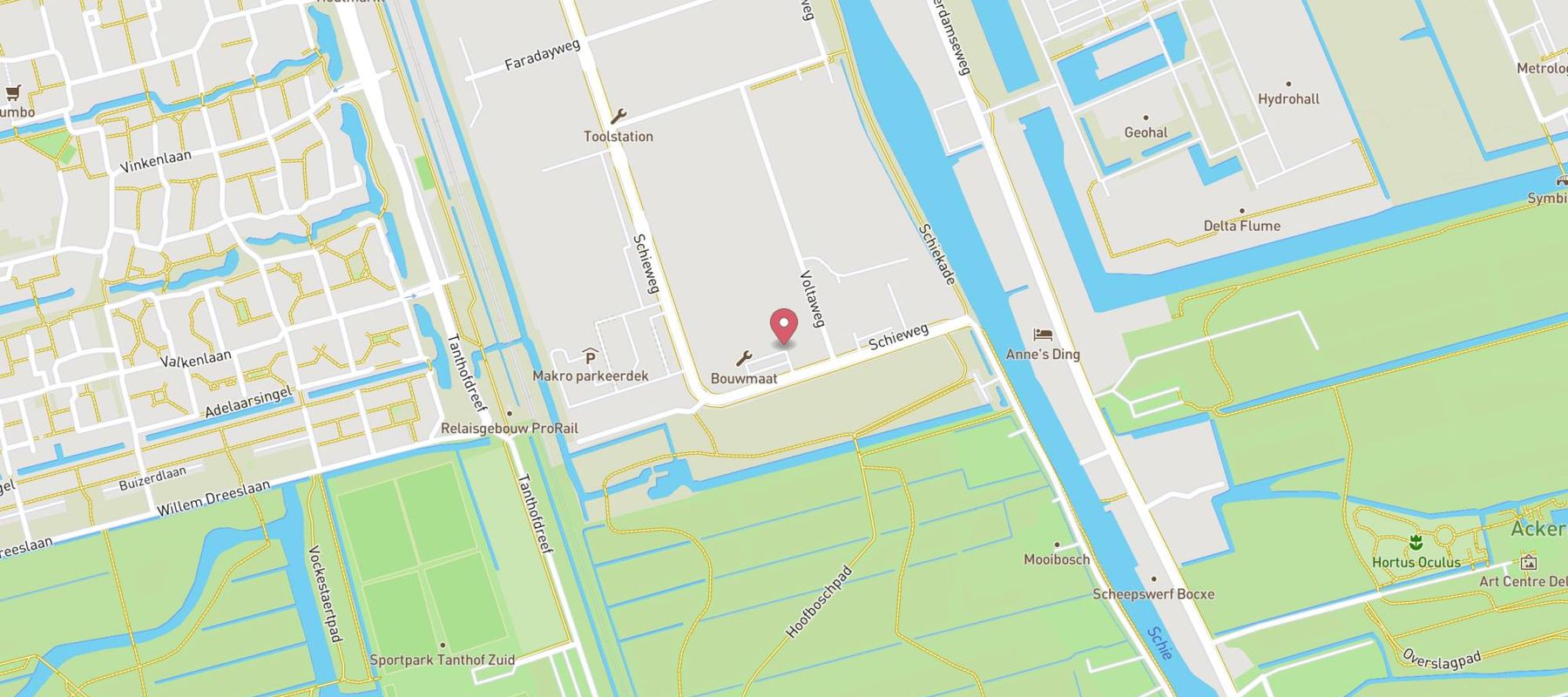 Bouwmaat Delft map