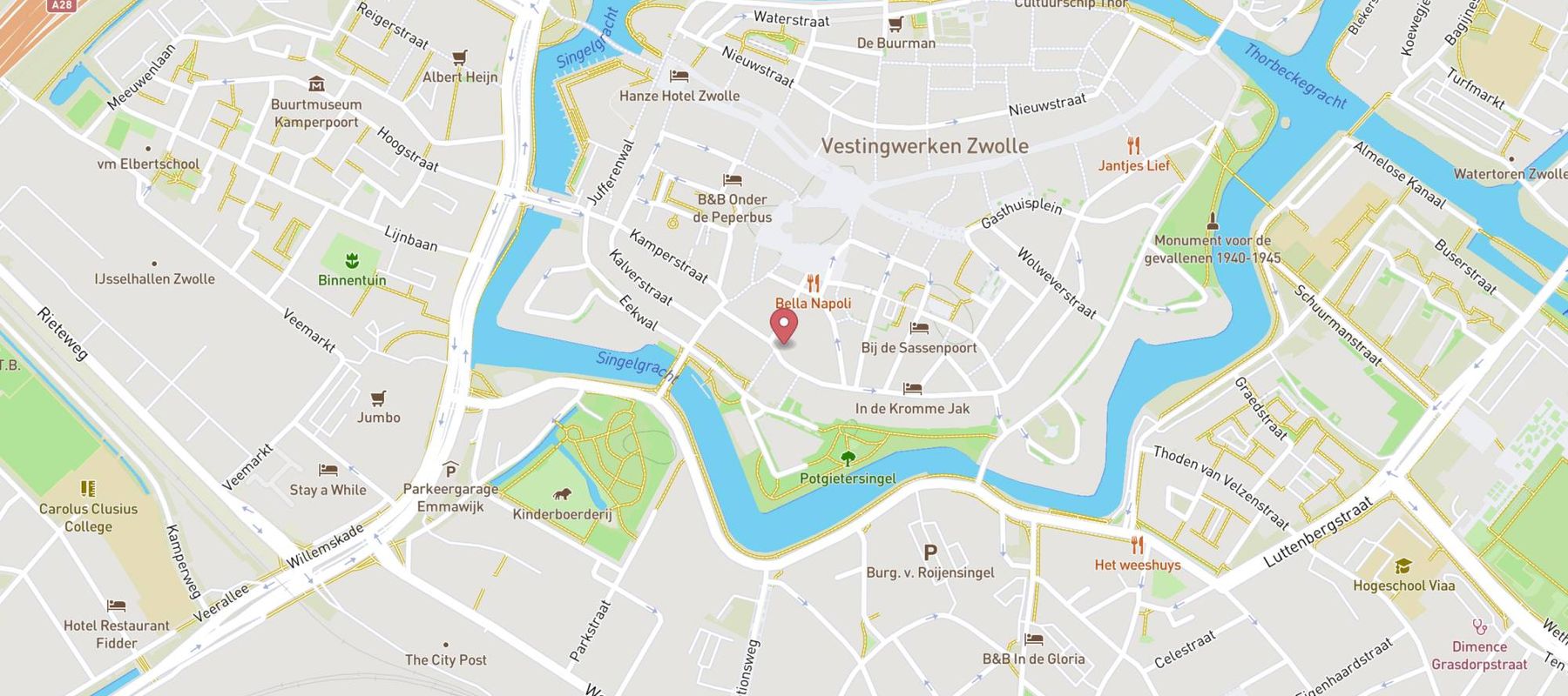Ensemble Gastro & Bar map